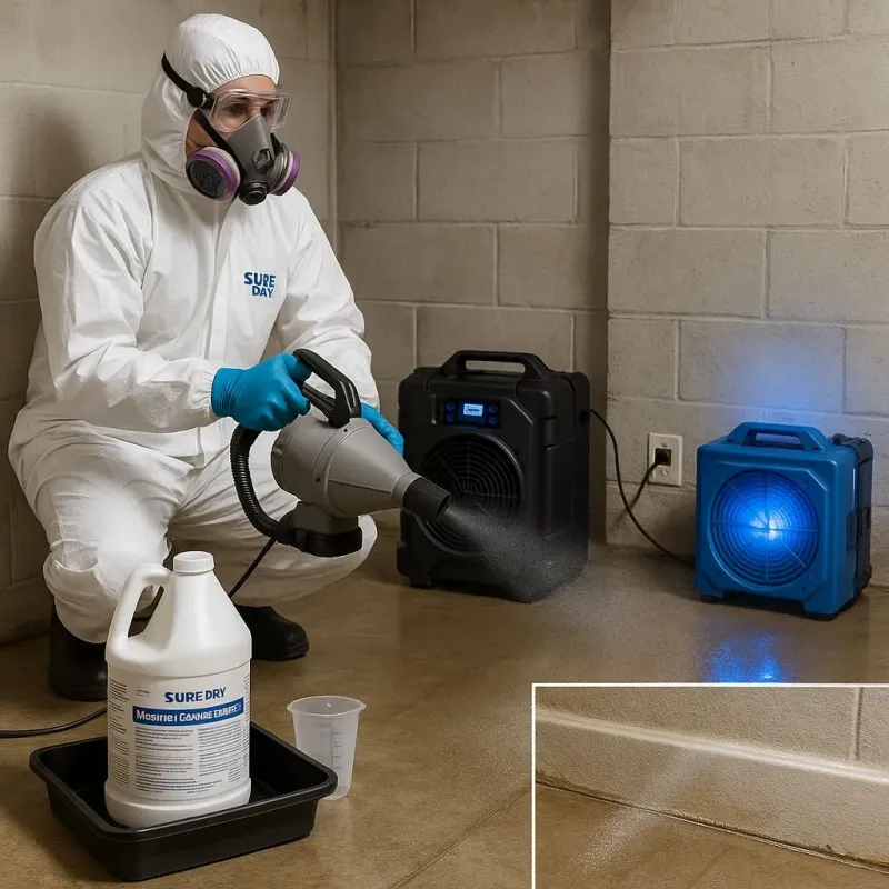 Sanitization and Odor Removal process in Cordell, OK