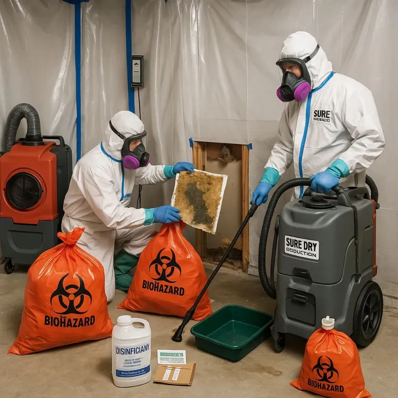 Contaminated Water Handling Protocols process in Cordell, OK