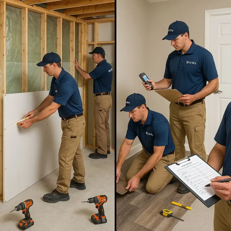 Repairs and Reconstruction process in Cordell, OK